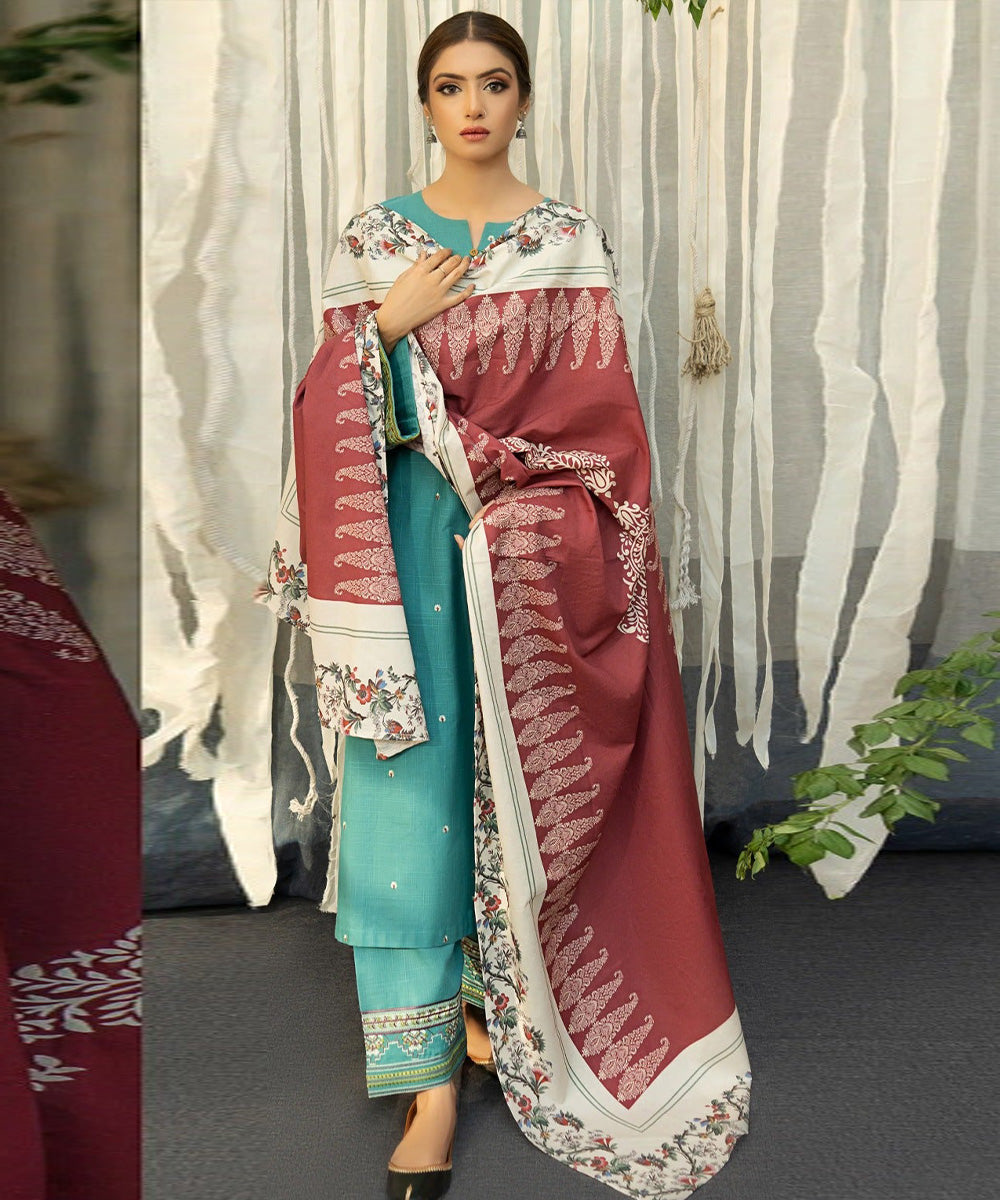 URGE Lawn 3PC Embroidered – ZC305