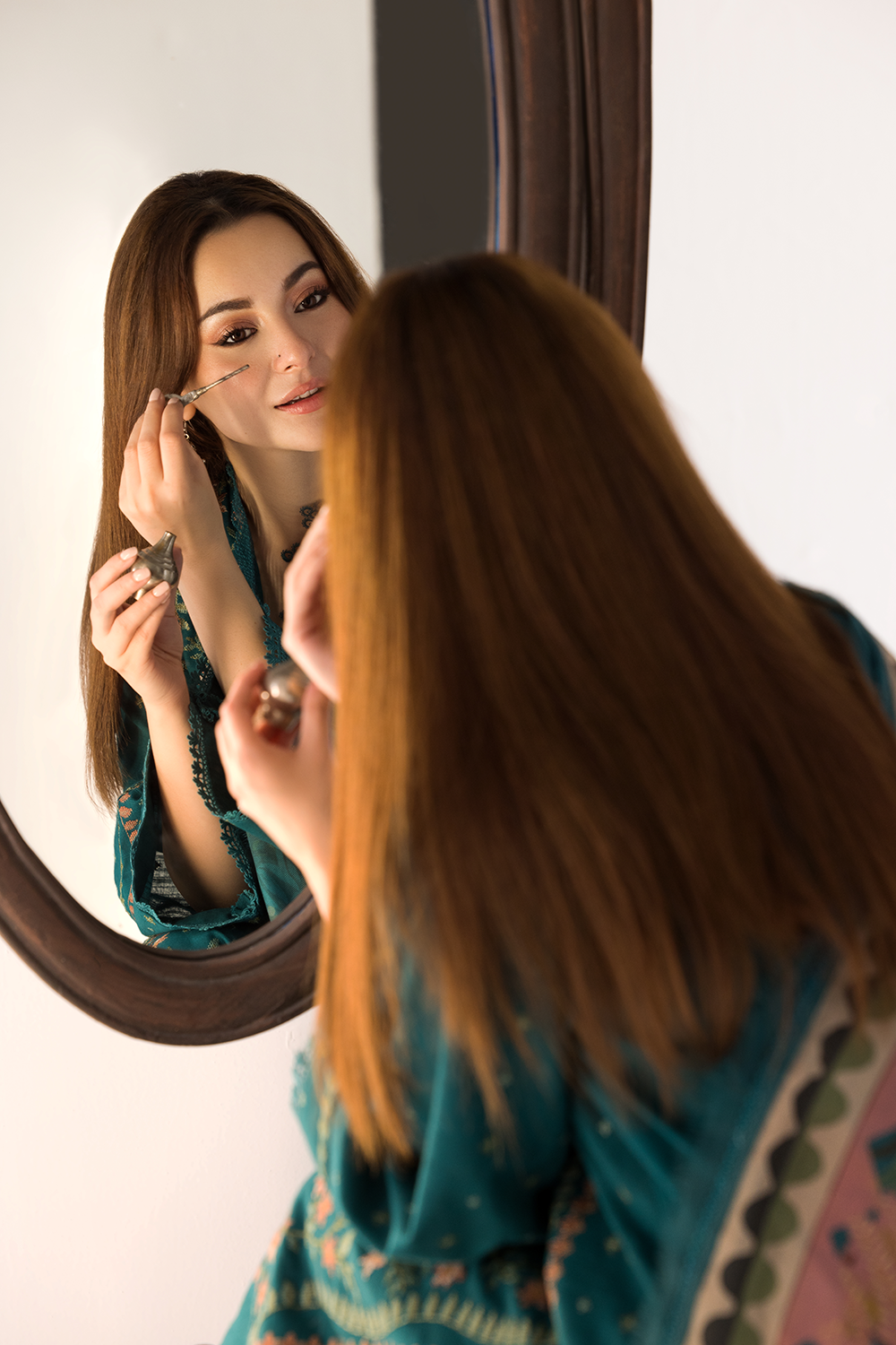 Sobia Nazir 3PC Dhanak Embroidered Shirt with Twill Printed Shawl & Trouser – RC685