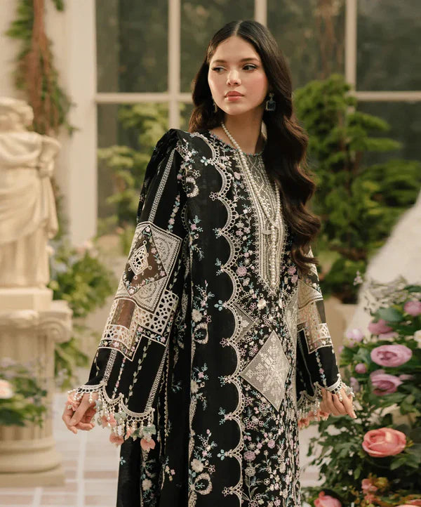 Fareesa Luxury Lawn Embroidered 3 PC FS5060
