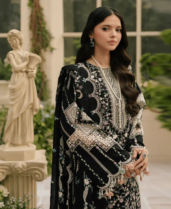 Fareesa Luxury Lawn Embroidered 3 PC FS5060