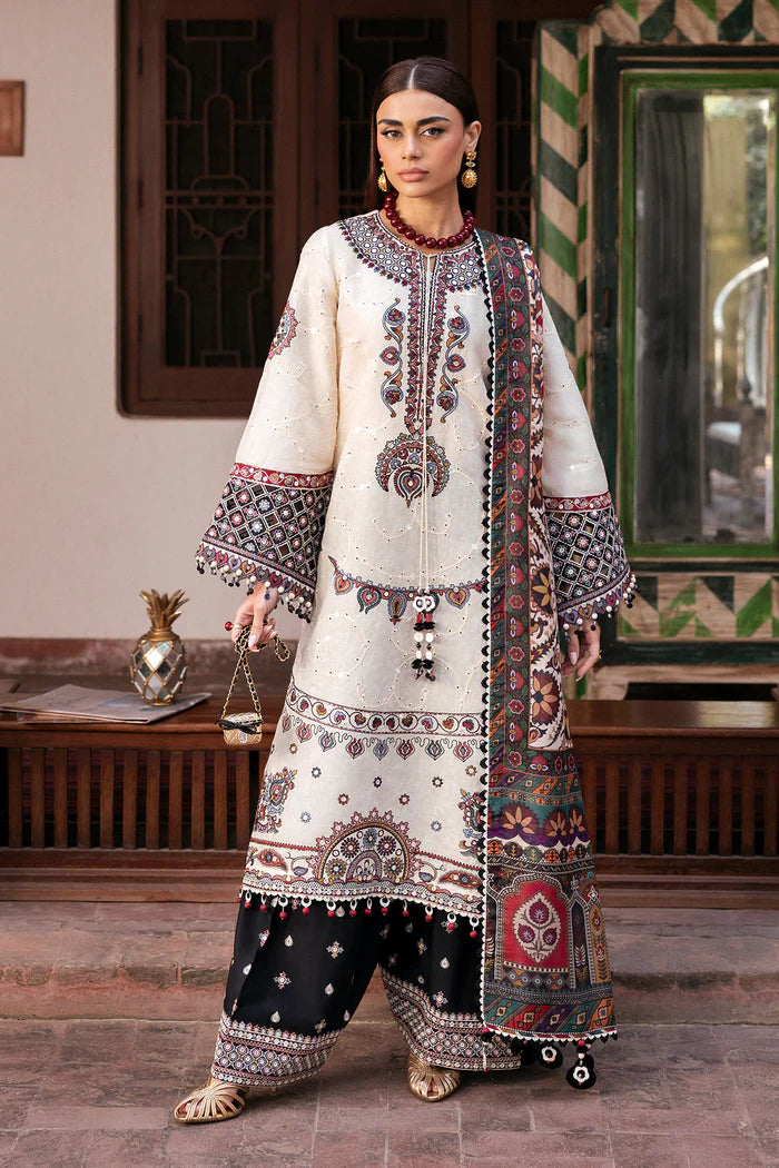 Embroidered Luxury Lawn 3PC - FS 5522