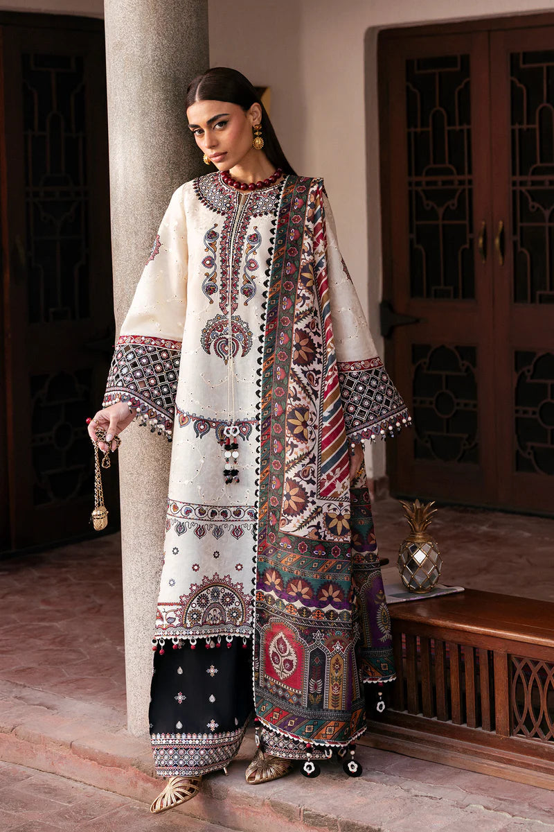 Embroidered Luxury Lawn 3PC - FS 5522