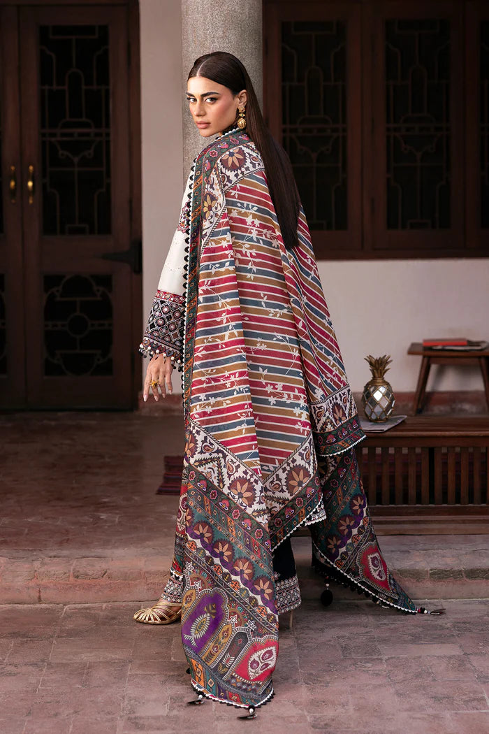 Embroidered Luxury Lawn 3PC - FS 5522