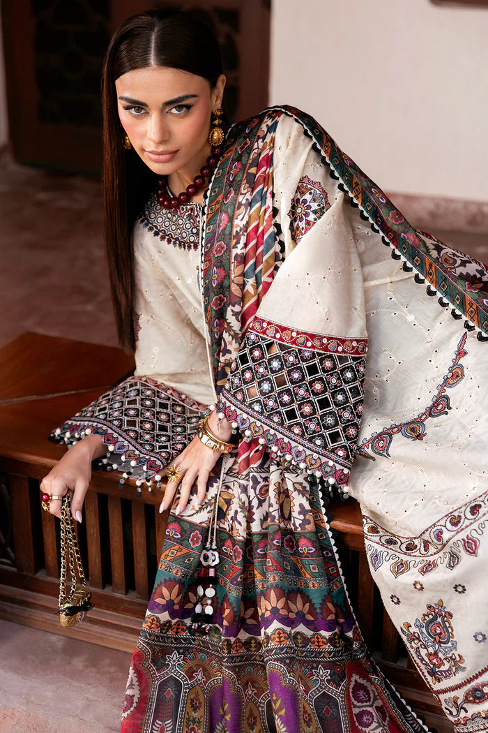 Embroidered Luxury Lawn 3PC - FS 5522