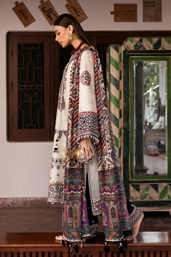 Embroidered Luxury Lawn 3PC - FS 5522
