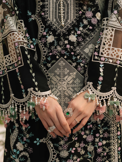 Fareesa Luxury Lawn Embroidered 3 PC FS5060