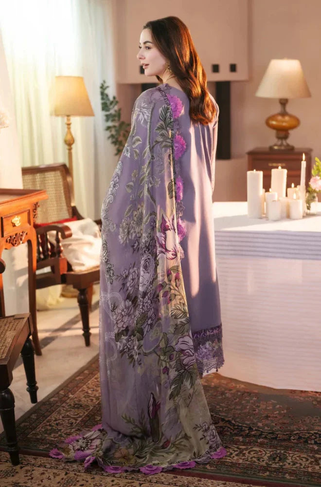 Luxury Embroidered Lawn Unstitched 3PC Set | RF1321