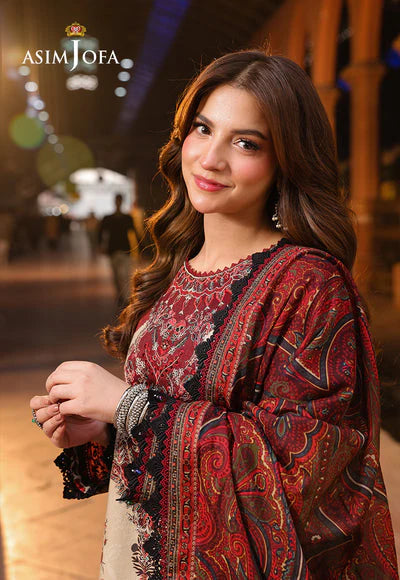 3PC LAWN PRINTED SHIRT WITH VOILE PRINTED DUAPTTA-SS4007