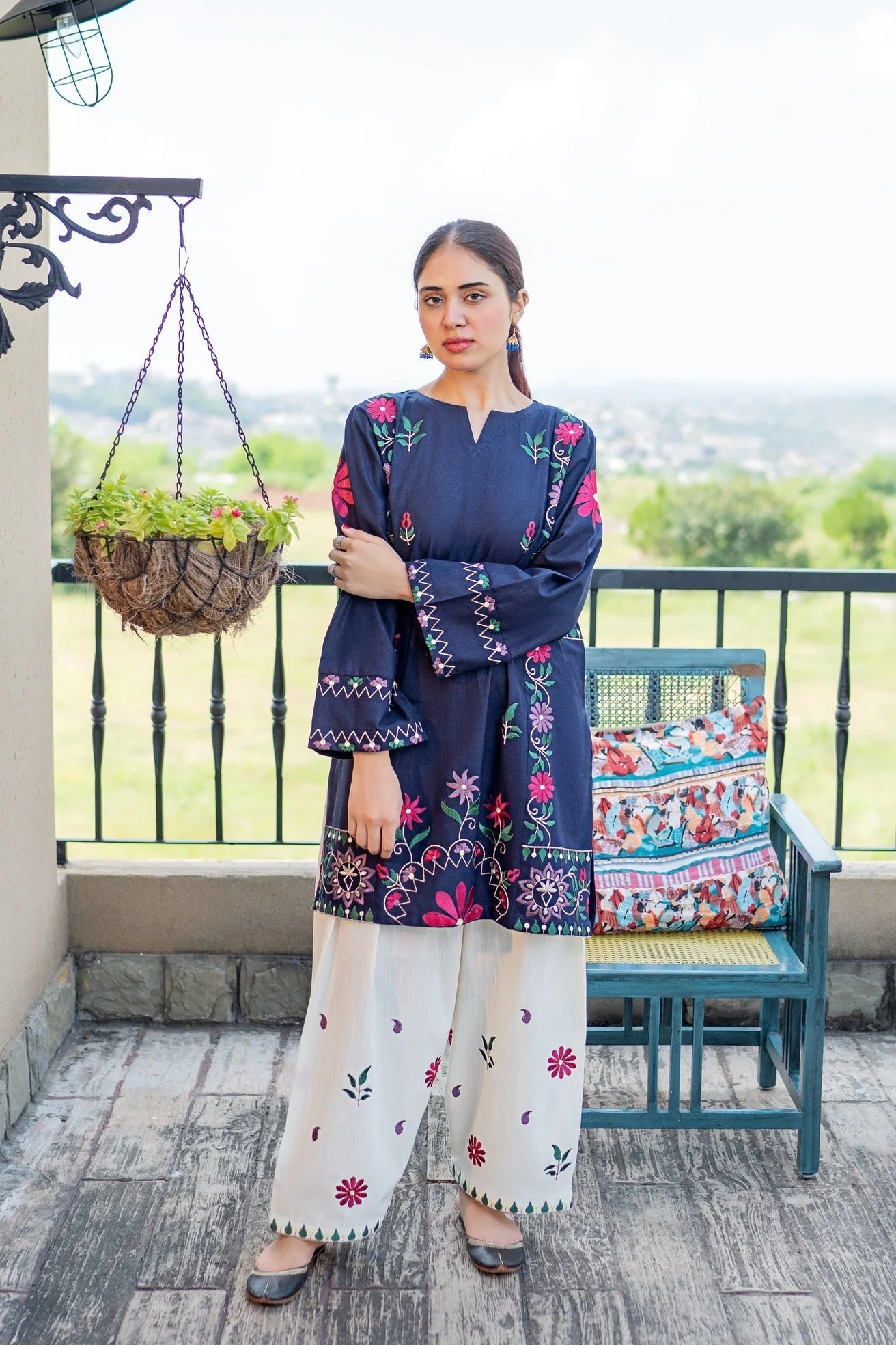 Lawn 2PC Embroidered-SS5081