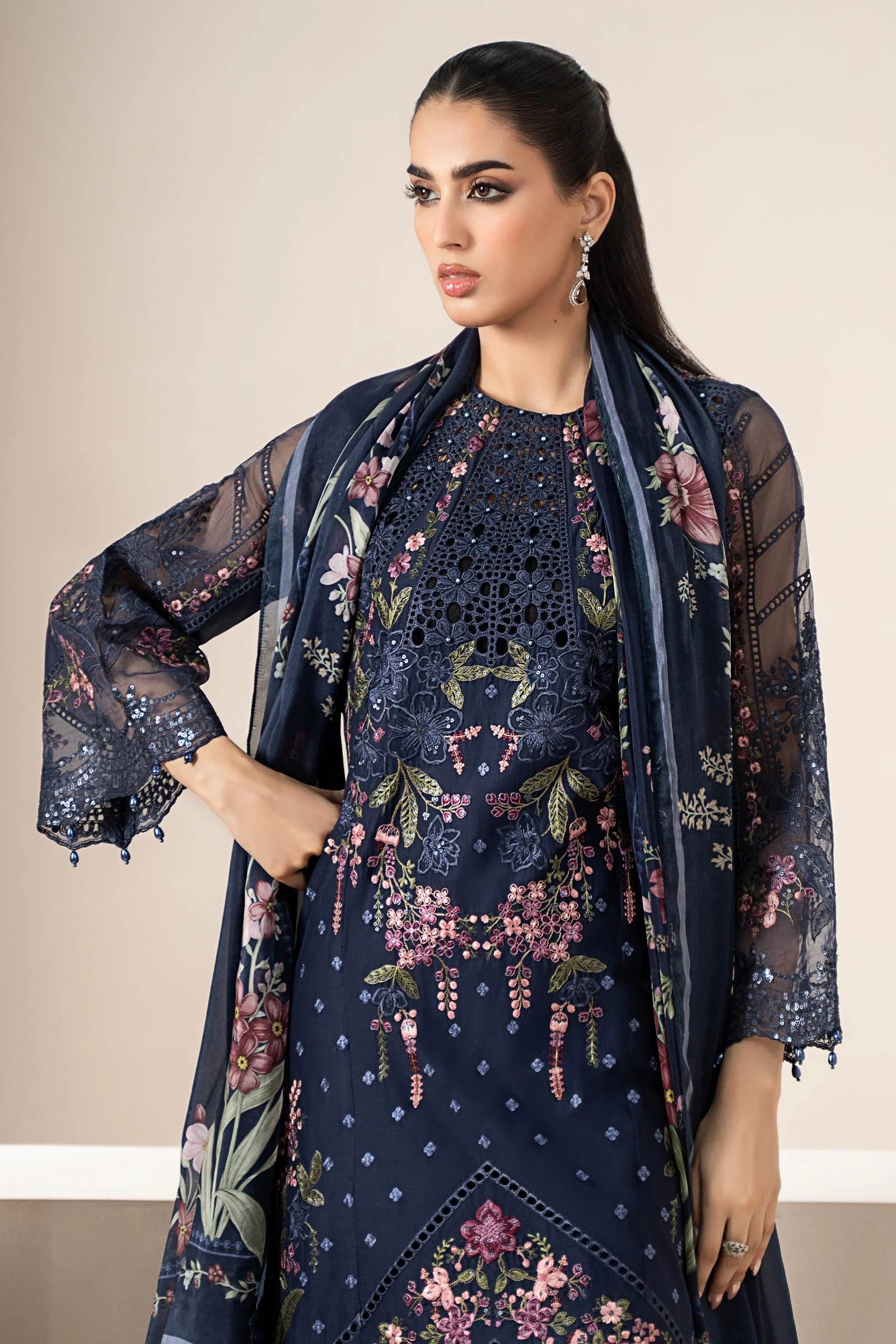 Bluebell Elegance Lawn 3PC - FS 3939
