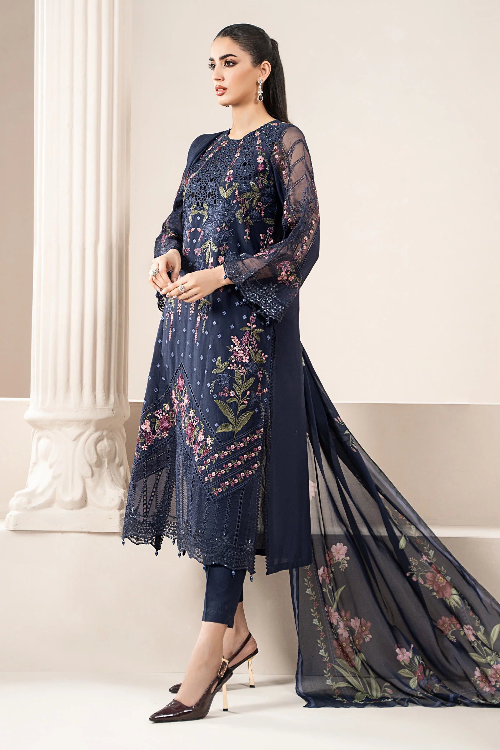 Bluebell Elegance Lawn 3PC - FS 3939