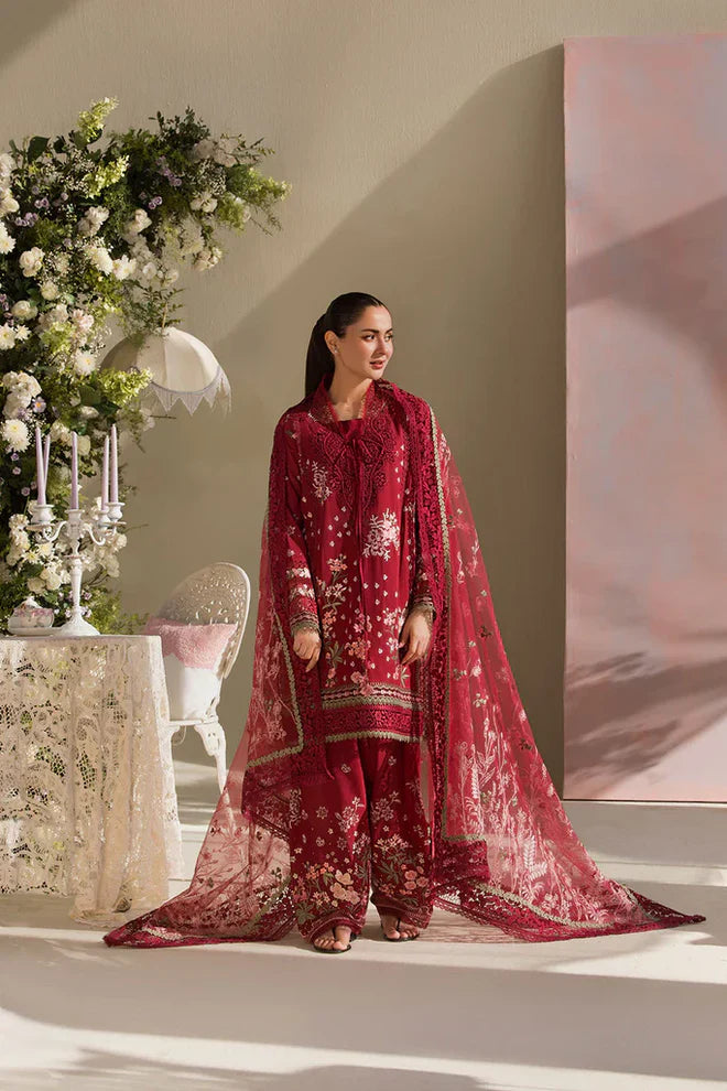 3PC Lawn Embroidered Suit - FS2097