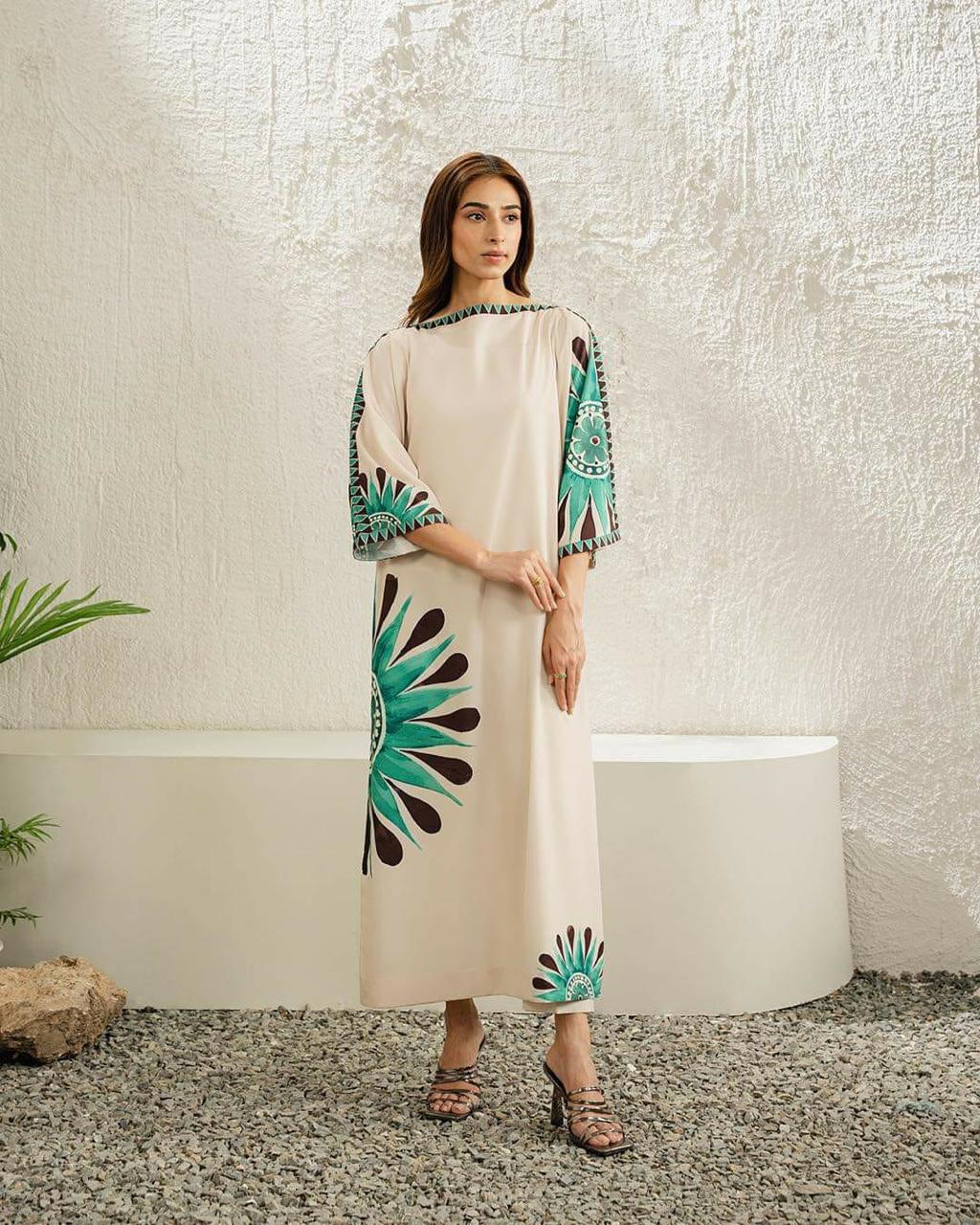 lulusar printed silk dress Karozit Dress Lulusar