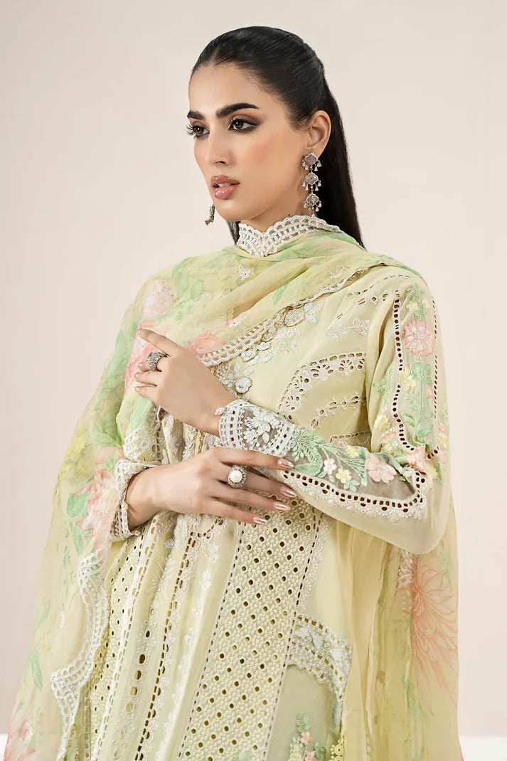 Embroidered Lawn Unstitched 3PC Set | FS3157