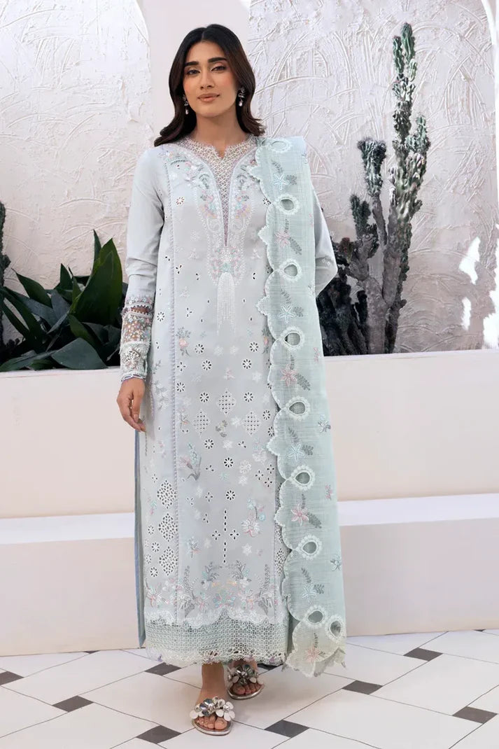 Embroidered Lawn Unstitched 3PC Set | FS3155