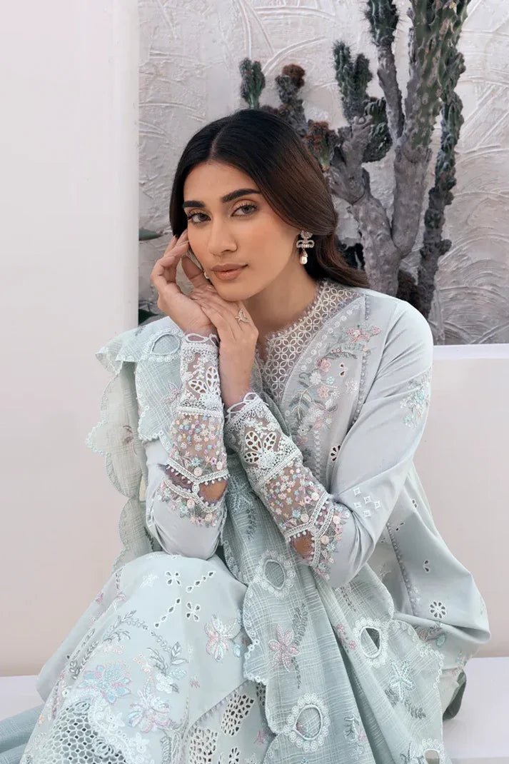 Embroidered Lawn Unstitched 3PC Set | FS3155