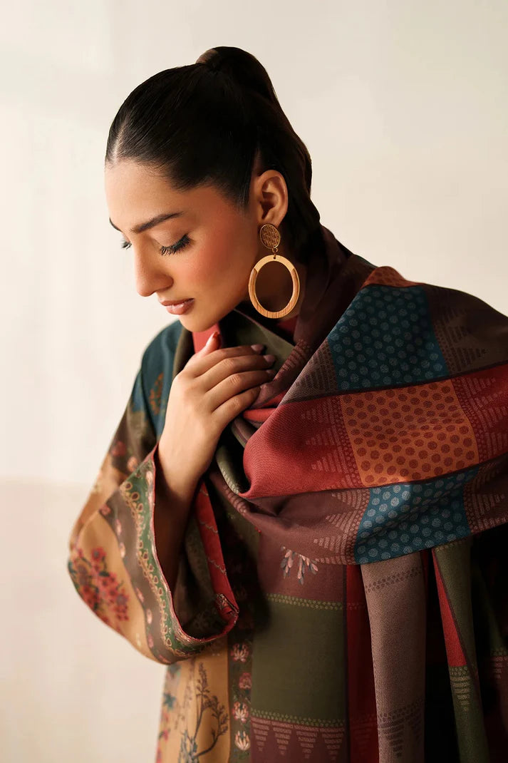 Printed Silk 3PC Set | FS3126