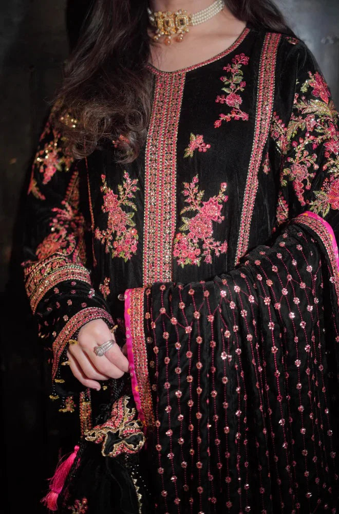 Royal Velvet Embroidered