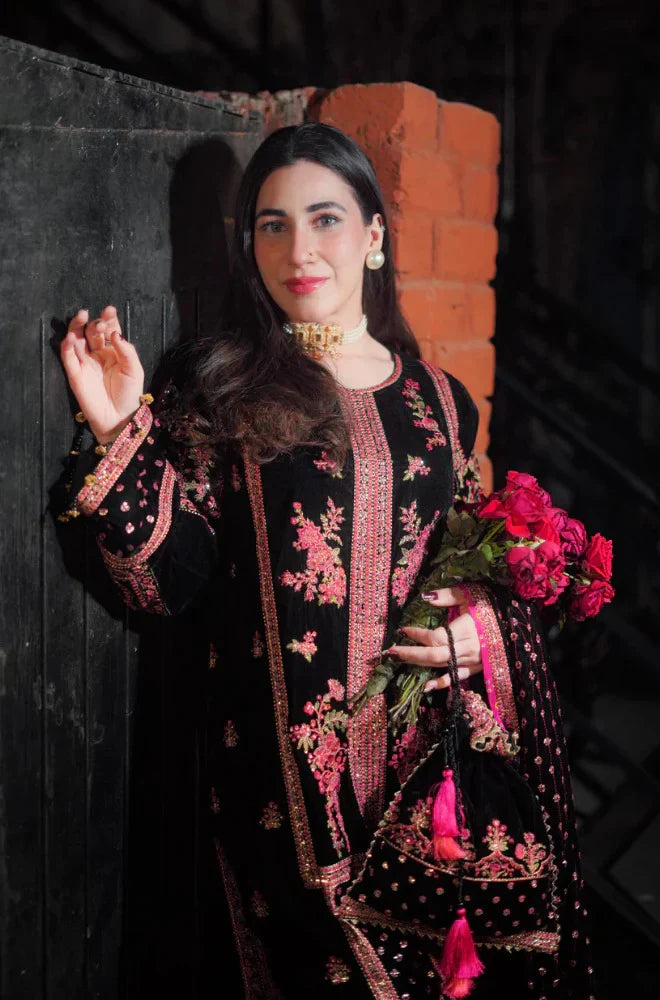 Royal Velvet Embroidered